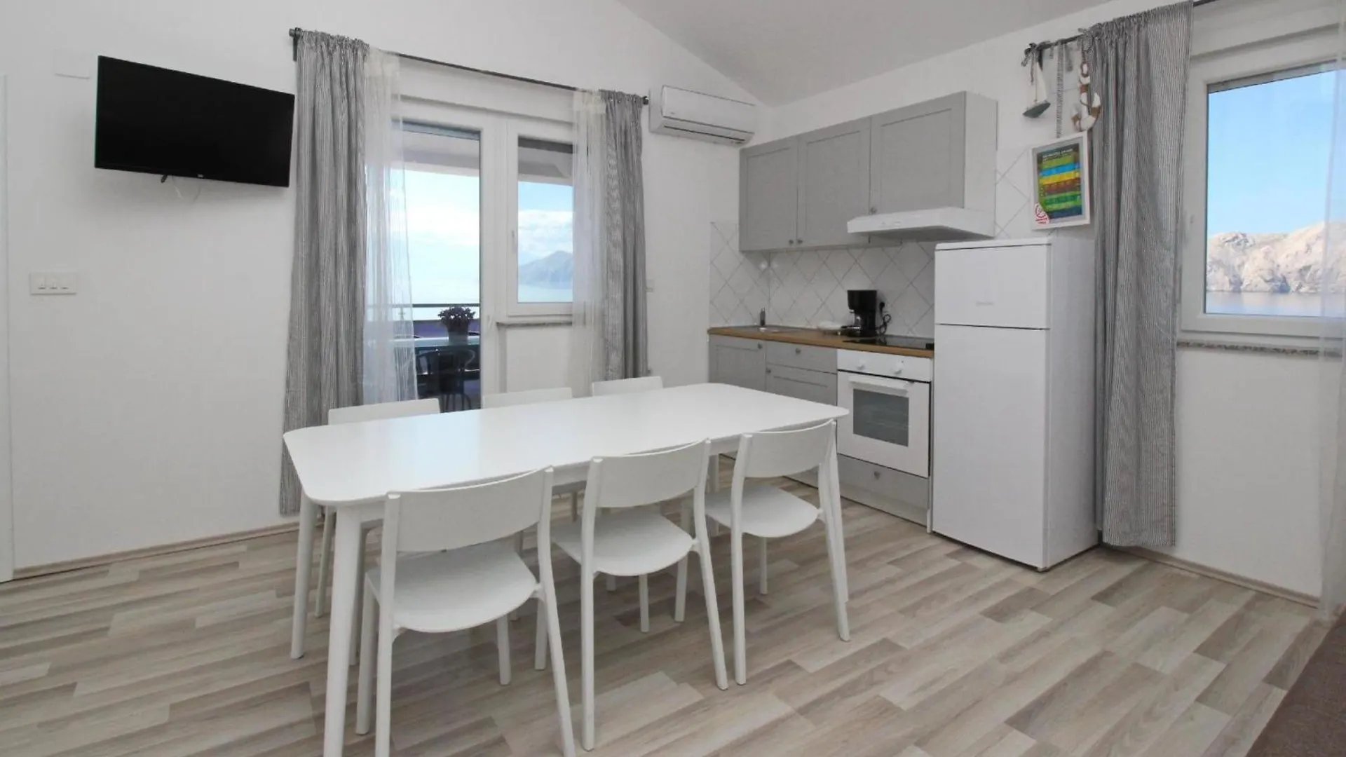 Ferienwohnung In Baska Mit Eigenem Balkon - B59640