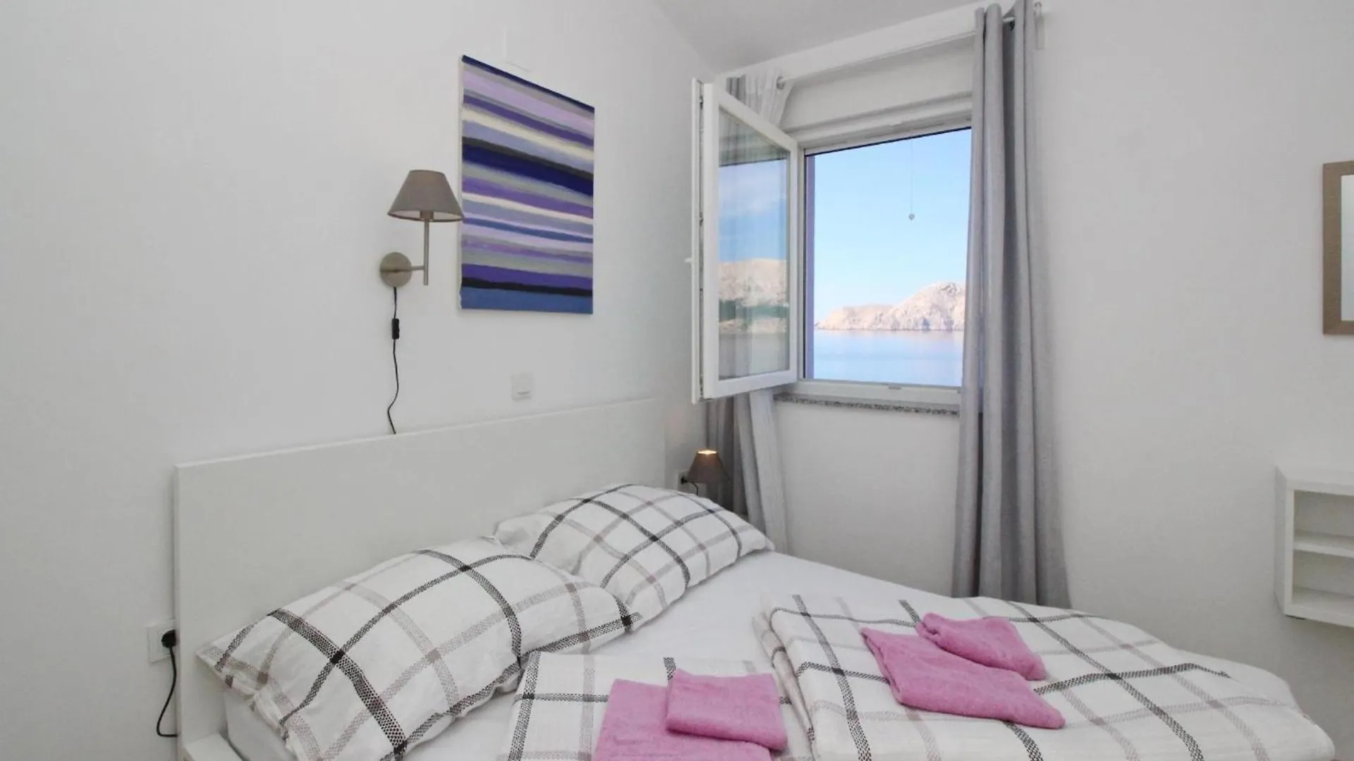 Apartment Ferienwohnung In Baska Mit Eigenem Balkon - B59640
